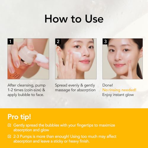 MENOKIN 30-Second Quick Bubble Mask - Vitamin C & Niacinamide