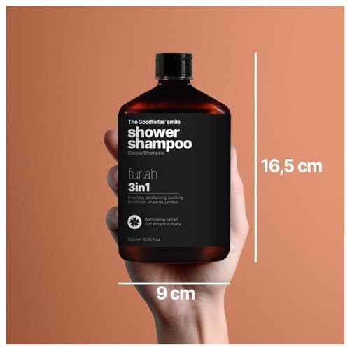 Goodfellas' Smile FURIAH 3-in-1 Shampoo & Body Wash, 500ml