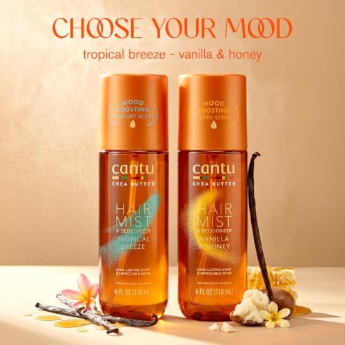 Cantu Vanilla & Honey Hair Mist & Deodorizer 3.38 fl oz