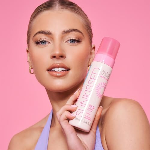 Sunkissed Medium Self Tan Mousse 200ml - Natural Bronze