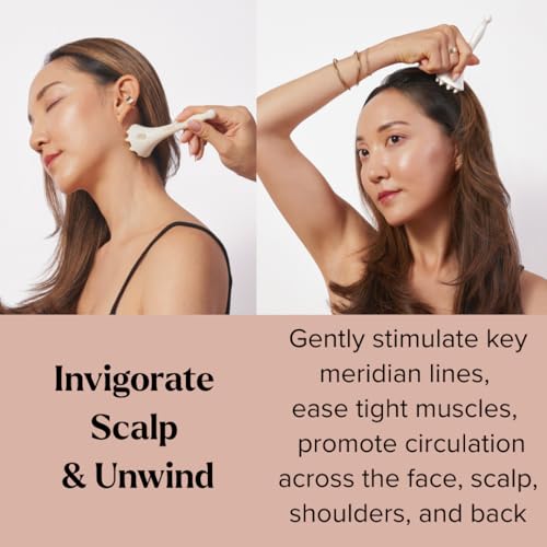 Ceramic Gua Sha Sculpting Massage Tool | Face & Scalp