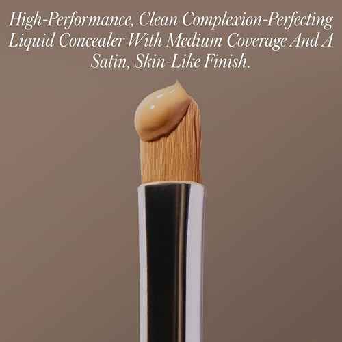 RMS Beauty Revitalize Hydra Concealer, Medium Coverage Hydrating Liquid Complexion Perfector, Skincare-Infused Lightweight and Creaseproof with Built-In Brush Applicator