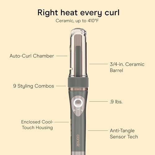 Conair InfinitiPRO Curl Secret Auto Curling Iron 3/4-In
