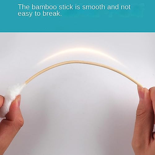 100PCS Medical Grade Long Cotton Swabs – 20cm High Absorbency