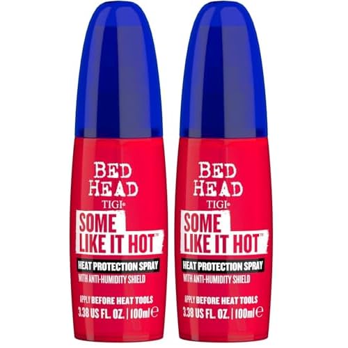 TIGI Heat Protection Spray | Bed Head | For Heat Styling | 3.38 fl oz | Pack of 2