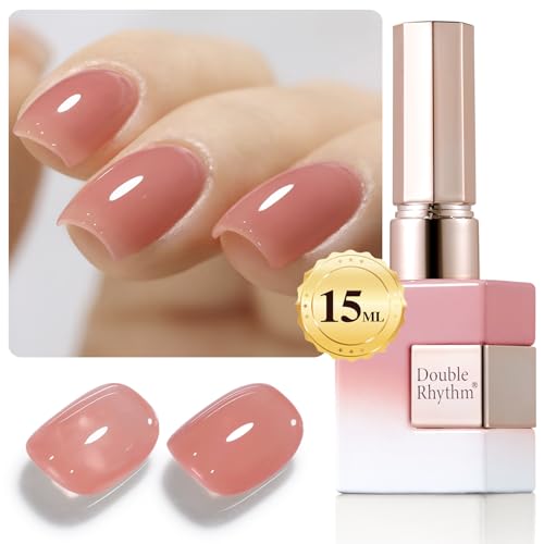 15ML Jelly Gel Polish - Translucent Baby Nude Pink for Nail Art
