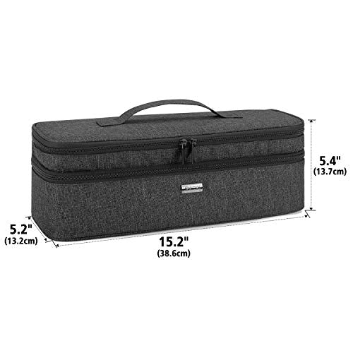 Teamoy Double-Layer Hair Dryer Travel Storage Bag