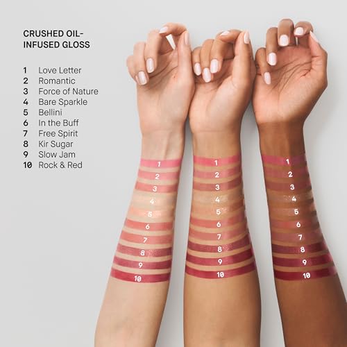 Bobbi Brown Crushed Oil-Infused Gloss | Hydrating, Non-Sticky, Tinted Lip Oil Gloss | High-Impact Shine & Comfortable Feel, 0.20 Fl Oz