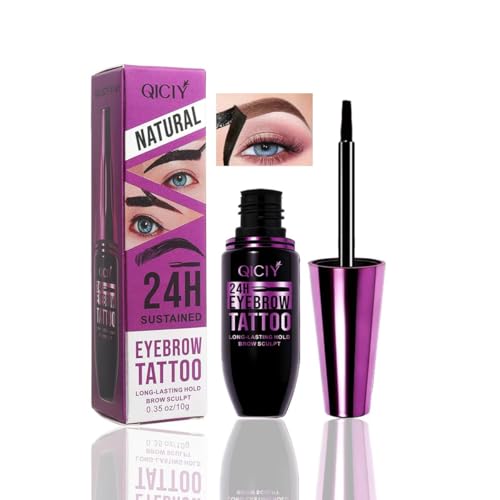Peel Off Eyebrow Tint Gel - Waterproof 24Hr Brown (2pc)