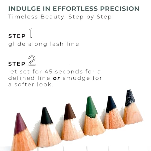Honeybee Gardens Effortless Eyeliner Pencil - Belgian Chocolate Brown