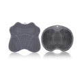 Shower Foot Scrubber Mat & Back Scrubber Set, Wall Mounted with Suction Cups for Deep Cleaning Shower Foot Back Brush Pad
