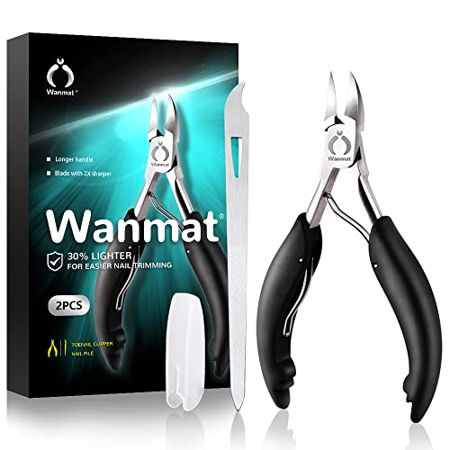 Professional Toenail Clipper for Thick & Ingrown Nails - Stainless Steel