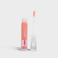 Uoma Beauty FLOSS GLOSS - LIP GLOSS (Coral Me) Contains Castor Oil, Sunflower Oil and Hyaluronic Acid for Nourishment and Hydration