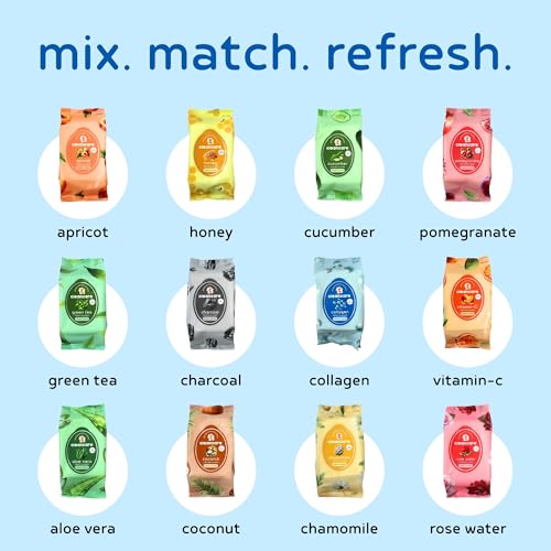 PB & JAY Collagen Makeup Remover Wipes - 30 Count