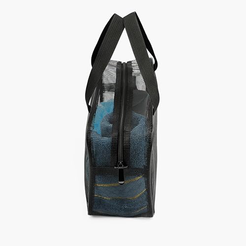 Portable Mesh Shower Caddy Bag for Bathroom & Travel - REDSINDA