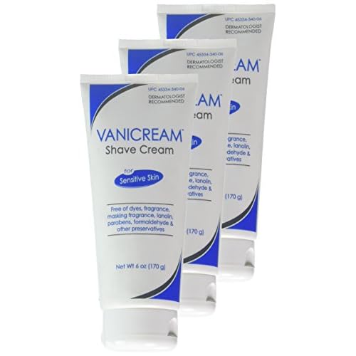 Vanicream Vanicream Shave Cream For Sensitive Skin, 6 Oz (3 pack)