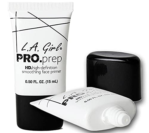 L.A. Girl HD Smoothing Face Primer with Vitamin E 0.5oz (Pack of 3)