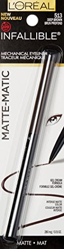 L'Oreal Paris Infallible Matte-Matic Mechanical Eyeliner, Deep Brown