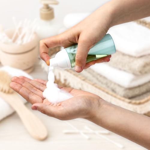 2-Pack Foam Pump Bottles 60ml Travel Size Soap Dispenser