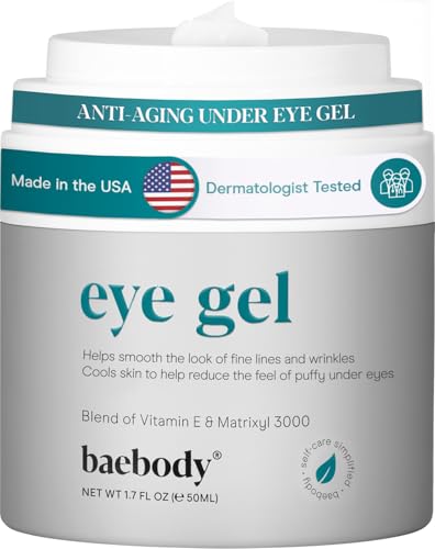 Baebody Cooling Under-Eye Gel for Dark Circles & Puffiness 1.7oz