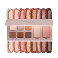 FEELANY Eyeshadow Palette 9 Shades Waterproof Blush Highlighter