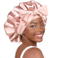 Adjustable Silk Bonnet for Sleeping | Double Layer Satin