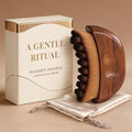 Lymphatic Drainage Face Brush - Wooden Contour Tool