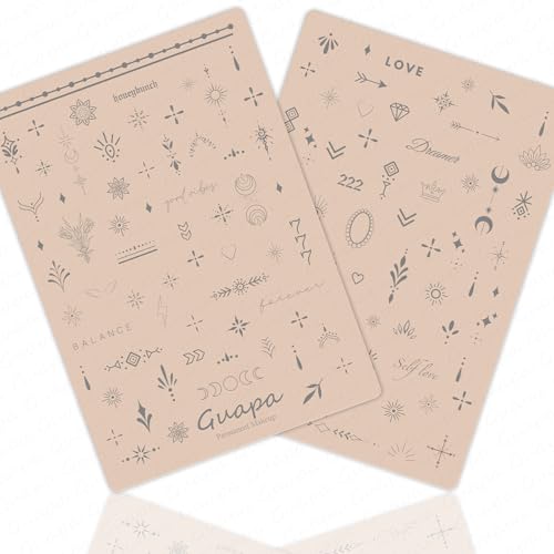 2 Pcs Tiny Tattoo Practice Skins, Small Deluxe Mini Silicone Finger Semi Permanent Tattoo Latex Pad for Training (Fine Line - Pink Pad- 2PCS)
