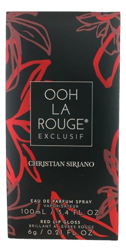 Ooh La Rouge Exclusif by Christian Siriano 3.4 oz EDP & Lip Gloss Set