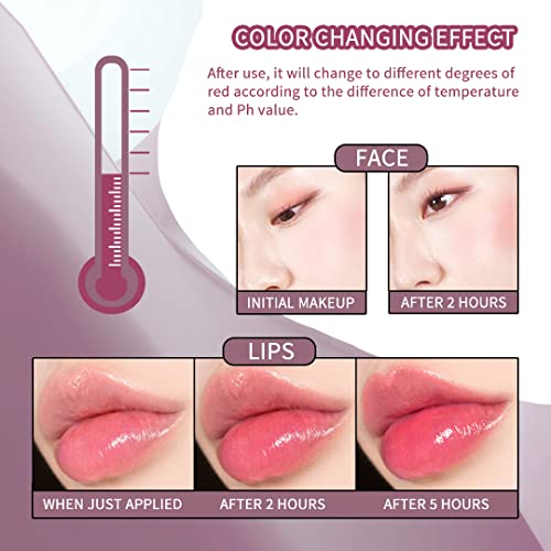 NewBang Color Changing Blush Balm for Cheeks & Lips