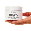 Whipped Shea Body Butter for Dry Skin & Sensitive Skin ? 4oz Unscented with Ghanaian Shea Butter ? 100% Natural, Vegan Moisturizing Cream