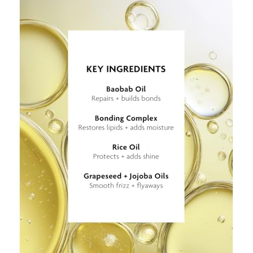R+Co On a Cloud Bond Building Repair + Styling Oil - Lightweight Silicone-Free Hair Oil for Frizz Control, Shine, Heat & UV Protection - Strengthens & Repairs All Hair Types - 1.4 Fl Oz / 41 mL