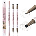 UCANBE Dual-Ended Freckle Pen & Stamp Kit - 2 Pack, Light Brown