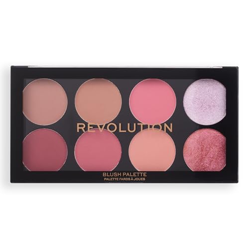 Ultra Blush Palette 8 Shades Shimmer & Matte Vegan