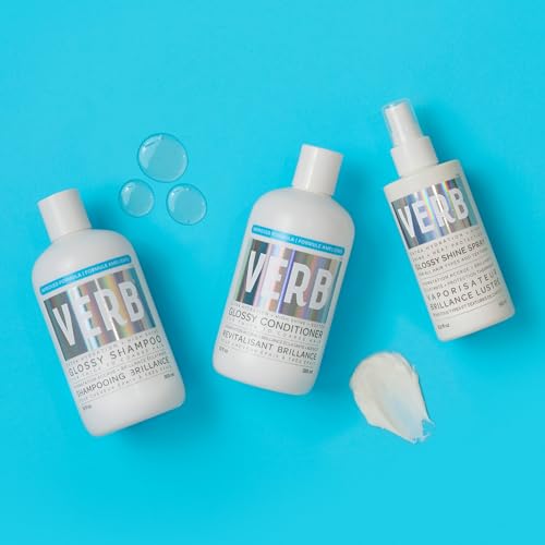 VERB Glossy Shampoo ? Cleanses + Adds High Shine for Thick to Coarse Hair ? Vegan, No Parabens or Harmful Sulfates