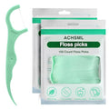 Dental Floss Picks 200 Count - 2 in 1 Ergonomic Tooth Picks