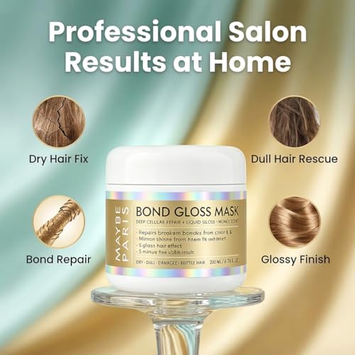 Lalena Bond Gloss Hair Mask – Keratin & Hyaluronic Acid