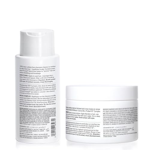 COLOR WOW Cleanse & Quench Wash Day Duo for Curly Hair- Featuring HOOKED 100% Clean Shampoo with Root-Locking Technology and COCO-MOTION Lubricating Conditioner
