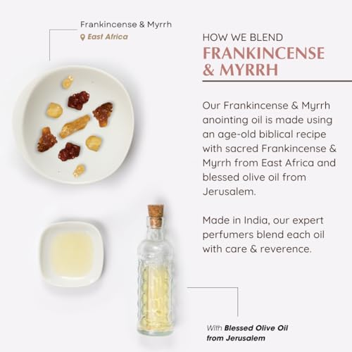 Frankincense & Myrrh Anointing Oil 9ml | Prayer & Protection