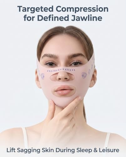 V Line Lifting Chin Strap - Double Chin Reducer & Jawline Shaper