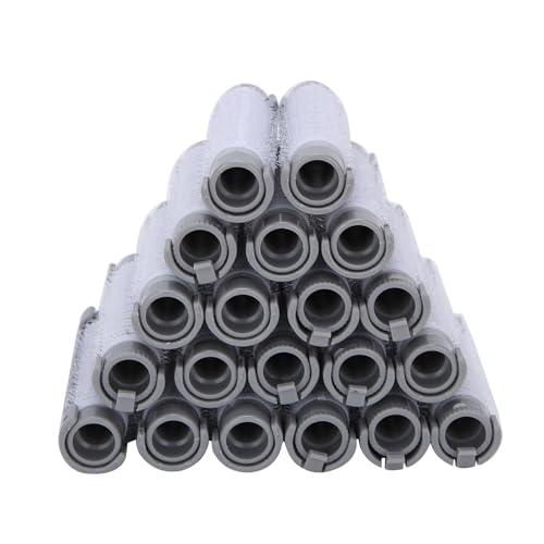 Betued Heatless Curling Rods Kit #3 - 20pcs Hair Perm Rollers for Salon & Home Use
