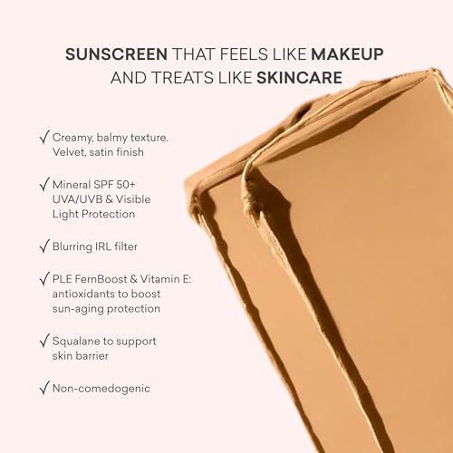 Toty Ilumina CC Cream SPF 50+ Mineral Sunscreen - Tinted, All Skin Types