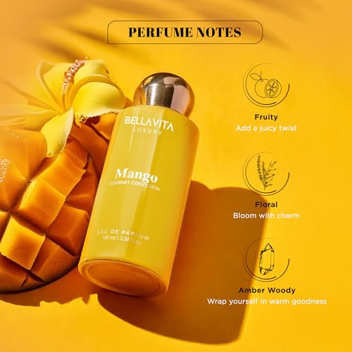 Bella Vita Luxury Honey Oud & Mango Eau de Parfum Gift Set – Unisex, Long Lasting