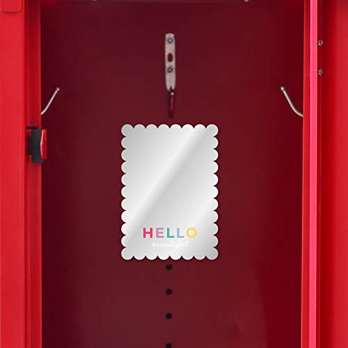 Hello Beautiful Magnetic Locker Mirror 4.75" x 6.75"