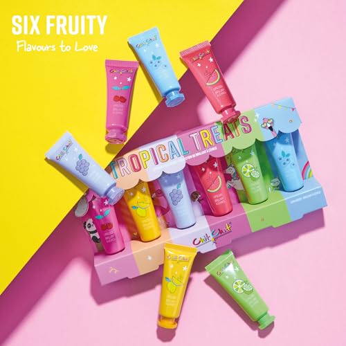 Chit Chat Tropical Treats 6-Piece Lip Gloss Set