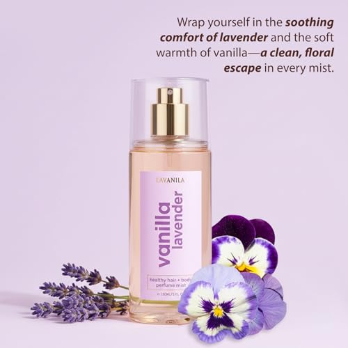 Lavanila Vanilla Lavender Hair & Body Mist, 5 Oz