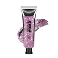 Face Glitter Gel, Hair Shimmer with Sticky Gel, Glitter for Hair DIY and Nails, Cosmetic Shimmer for Festivals Concerts and Parties #Pink