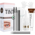 YIMEIR 2-in-1 Eyelash & Eyebrow Color Kit - Brown, Salon Quality