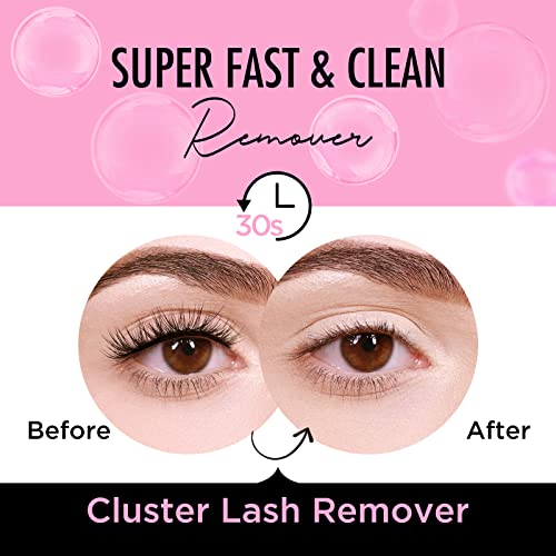 BEPHOLAN Lash Glue Remover 100ml - Gentle Waterproof Eyelash & Makeup Remover