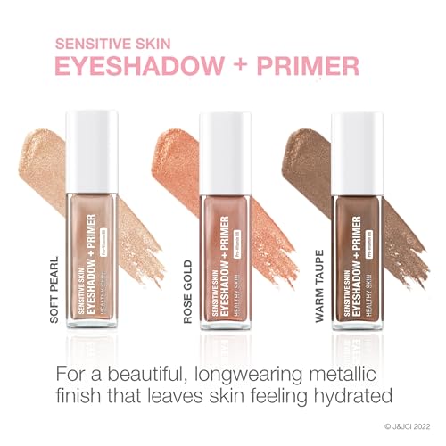 Neutrogena Sensitive Skin Eyeshadow + Primer, Soft Pearl